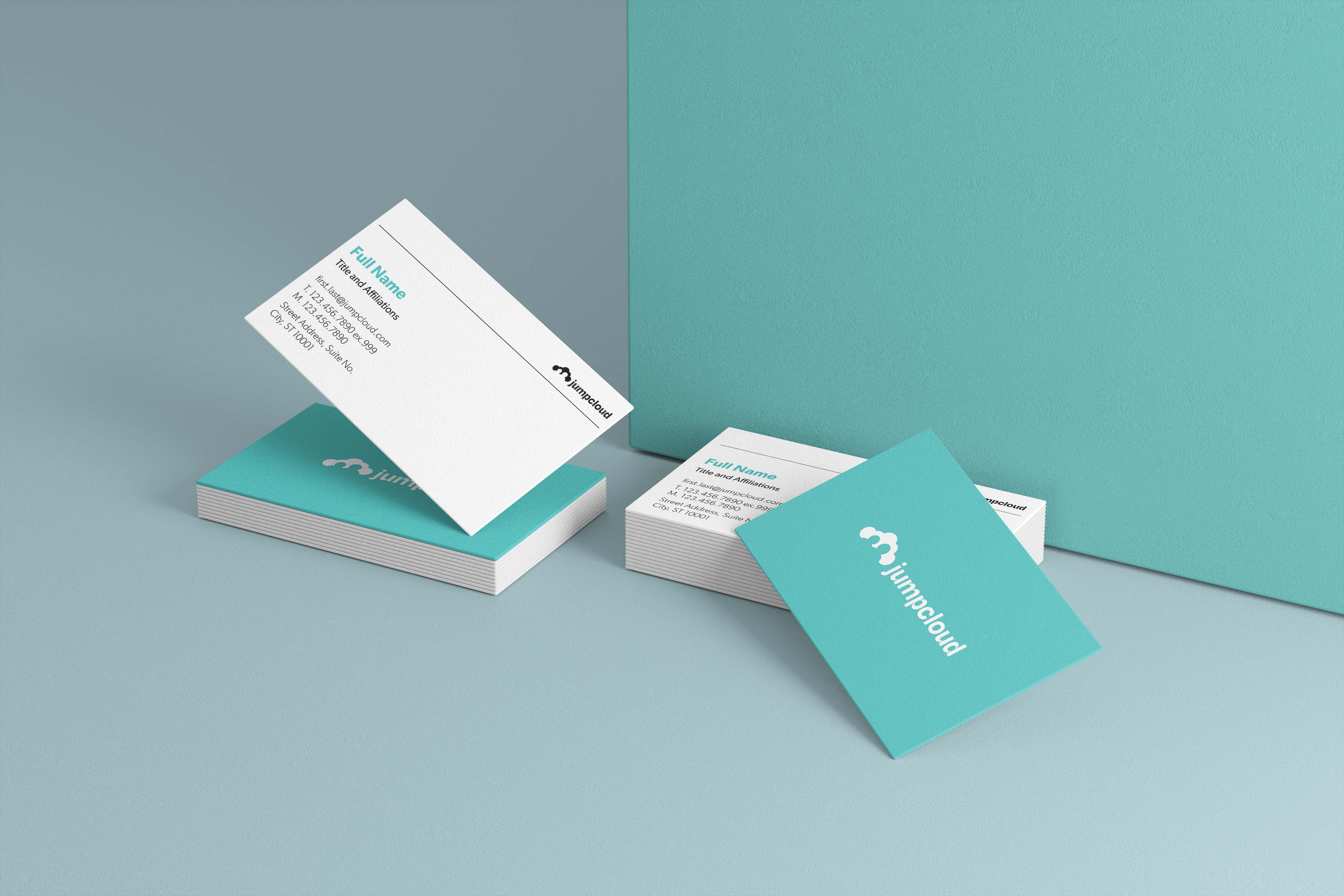 Business card mockup